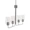 Hello Honey® Robert Stevenson Lighting Holden Metal & Glass 4-Light Linear Chandelier